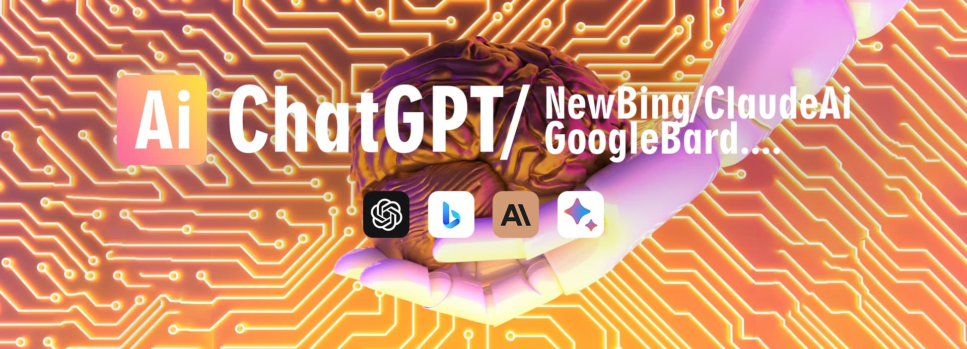 ChatGPT/NewBing/ClaudeAi/GoogleBard – 常见Ai聊天机器人简介及使用